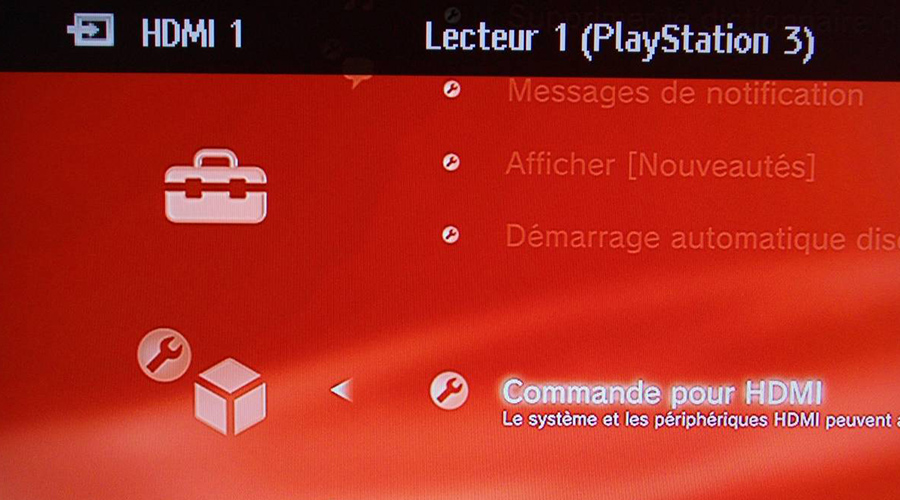 Utiliser la Bravia Sync